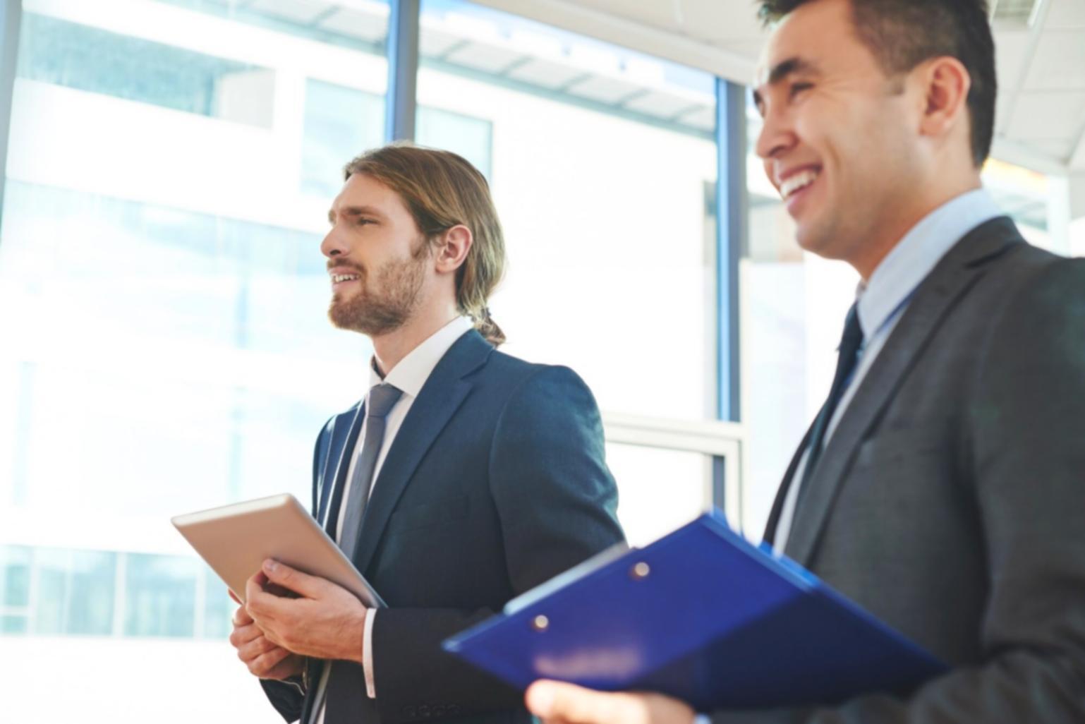 Workspace setup with laptop and organized desk space
